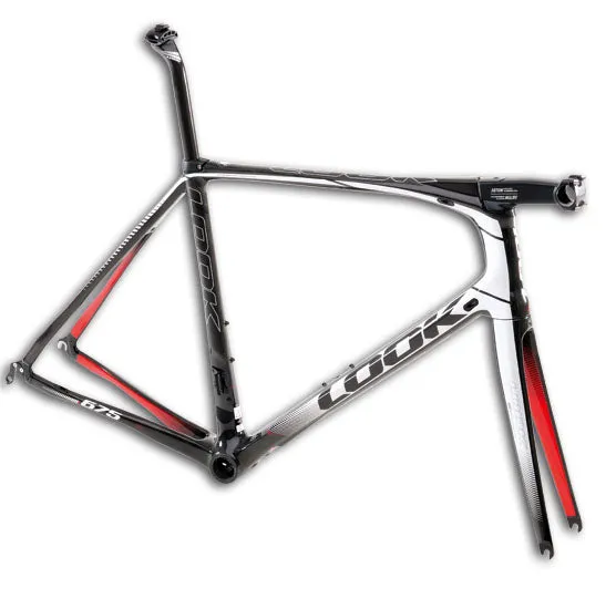 2014 LOOK 675 LIGHT WHITE / BLACK / RED