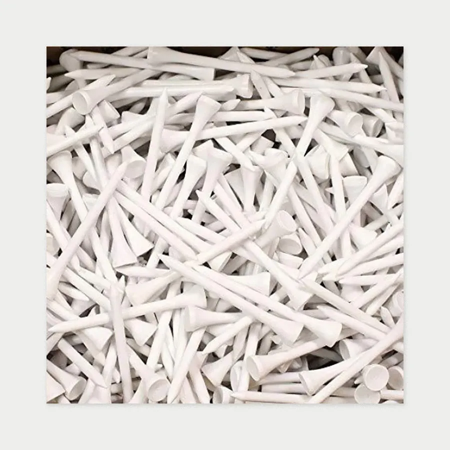 250 x 3-1/4" Wooden White Tees