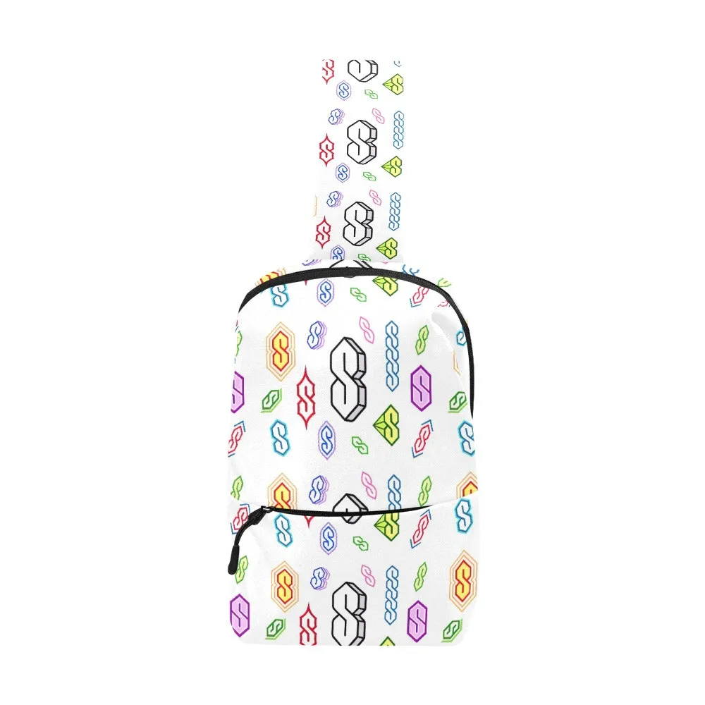 90s Graffiti Super S Men's Chest Bag