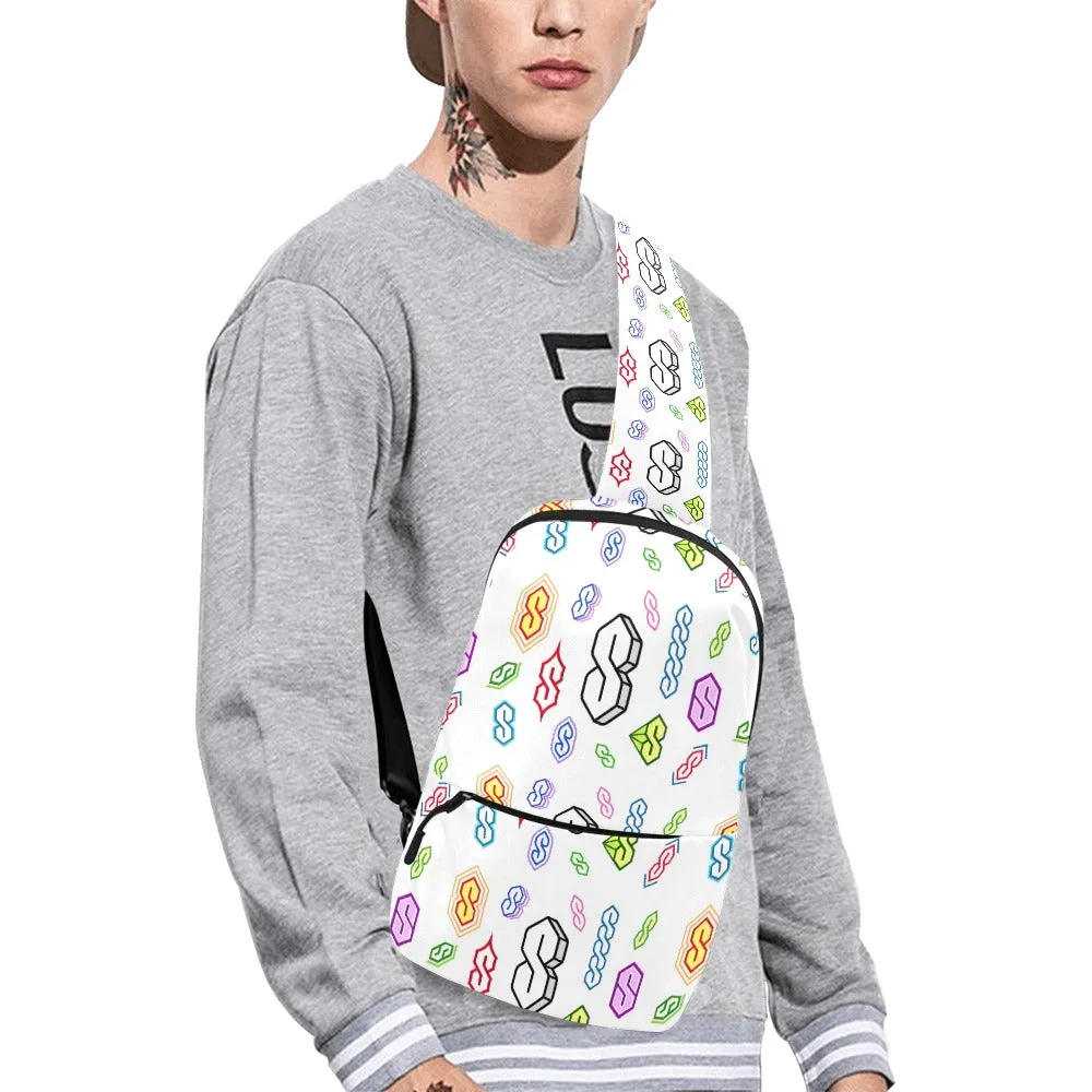 90s Graffiti Super S Men's Chest Bag