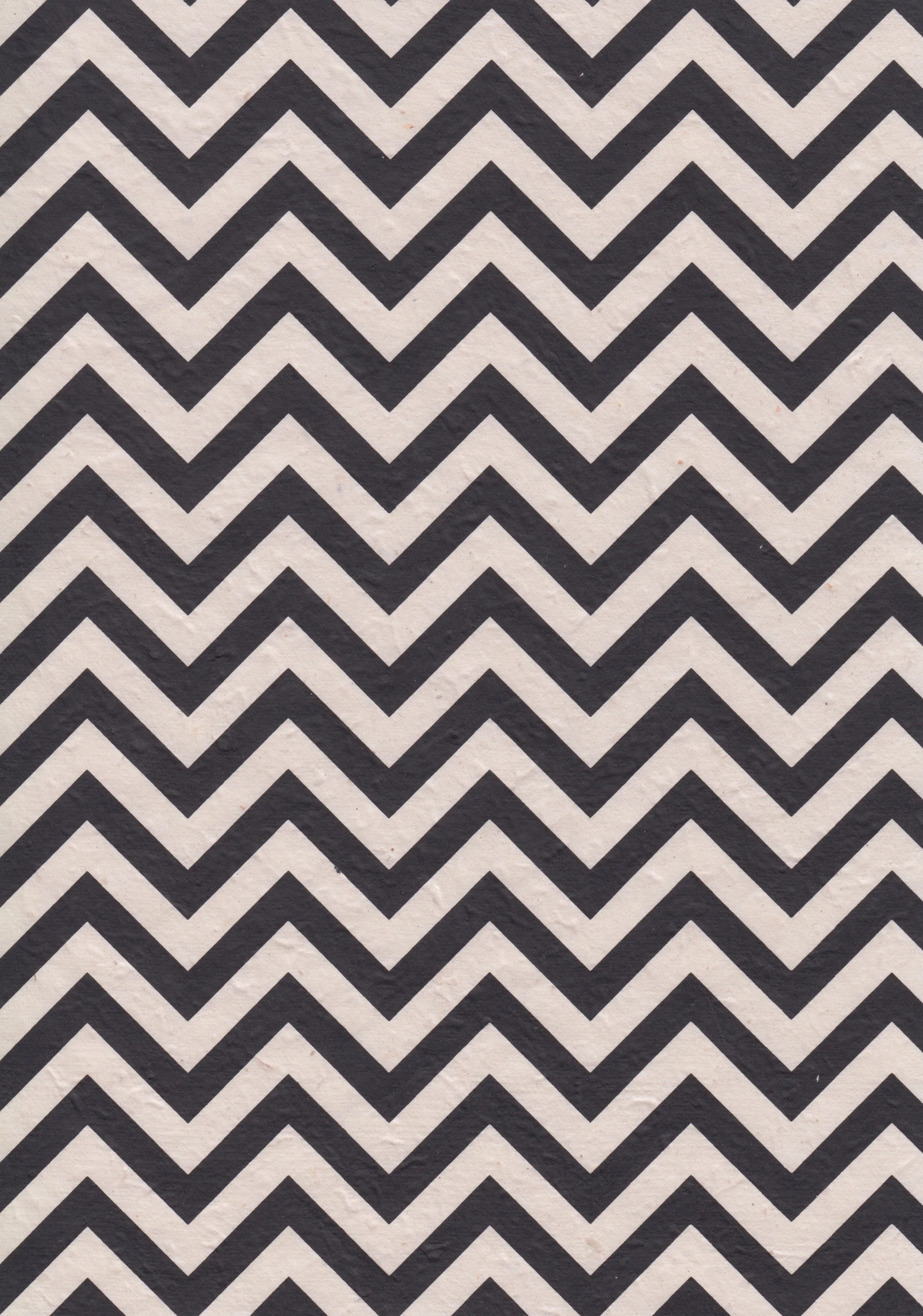 A4 Paper / Pattern No.105 Chevron Black