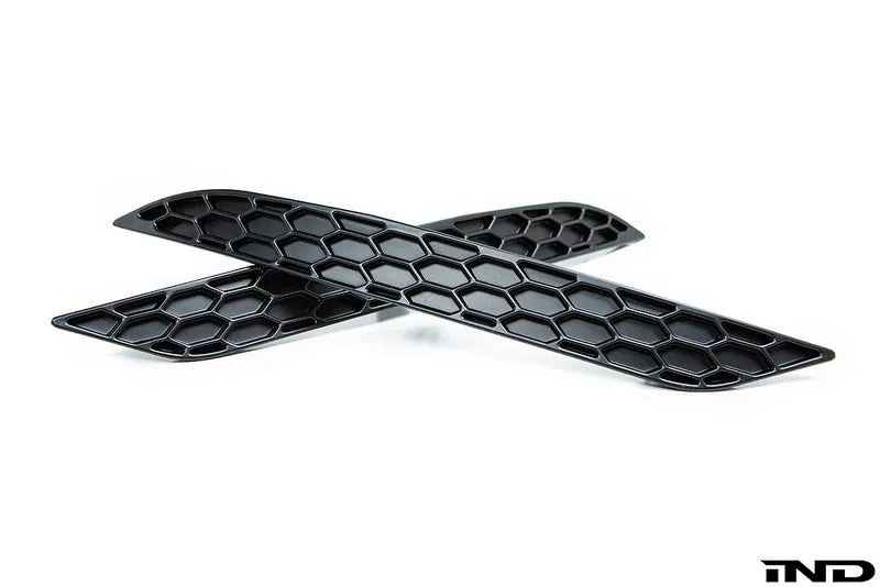 Acexxon MK7.5 Golf GTI / Golf R Rear Reflector Insert Set - Honeycomb