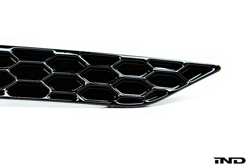 Acexxon MK7.5 Golf GTI / Golf R Rear Reflector Insert Set - Honeycomb