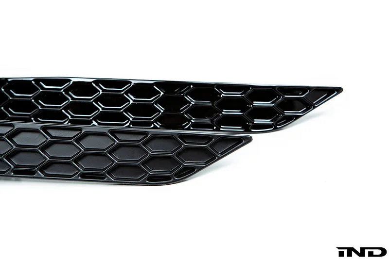 Acexxon MK7.5 Golf GTI / Golf R Rear Reflector Insert Set - Honeycomb