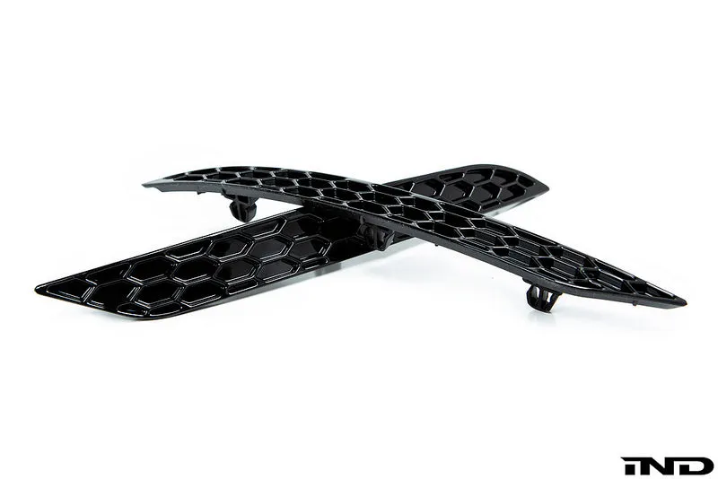 Acexxon MK7.5 Golf GTI / Golf R Rear Reflector Insert Set - Honeycomb