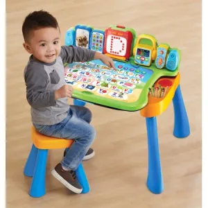 Activity Desk Transforms into Easel and Chalkboard