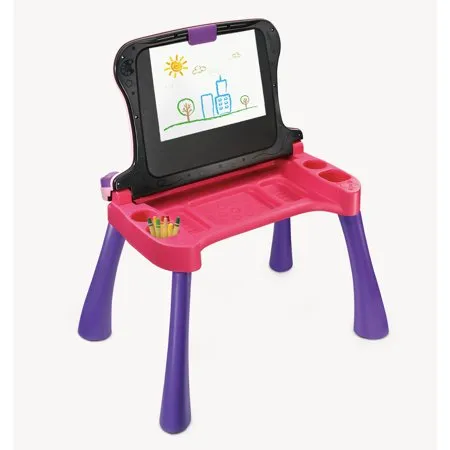 Activity Desk Transforms into Easel and Chalkboard