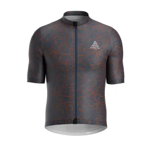 Adicta Lab Nucleus SS Jersey - Navy/Brick -