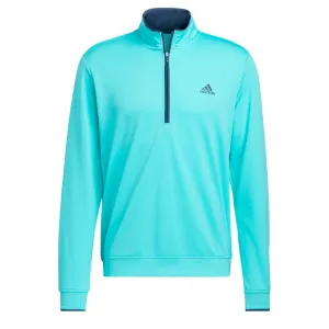 adidas Mens  Primegreen UPF Quarter Zip Pullover