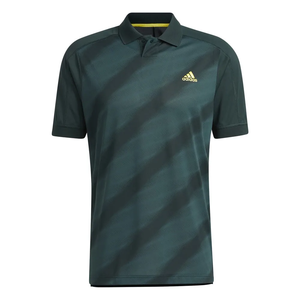 adidas Mens Statement Print Polo Shirt