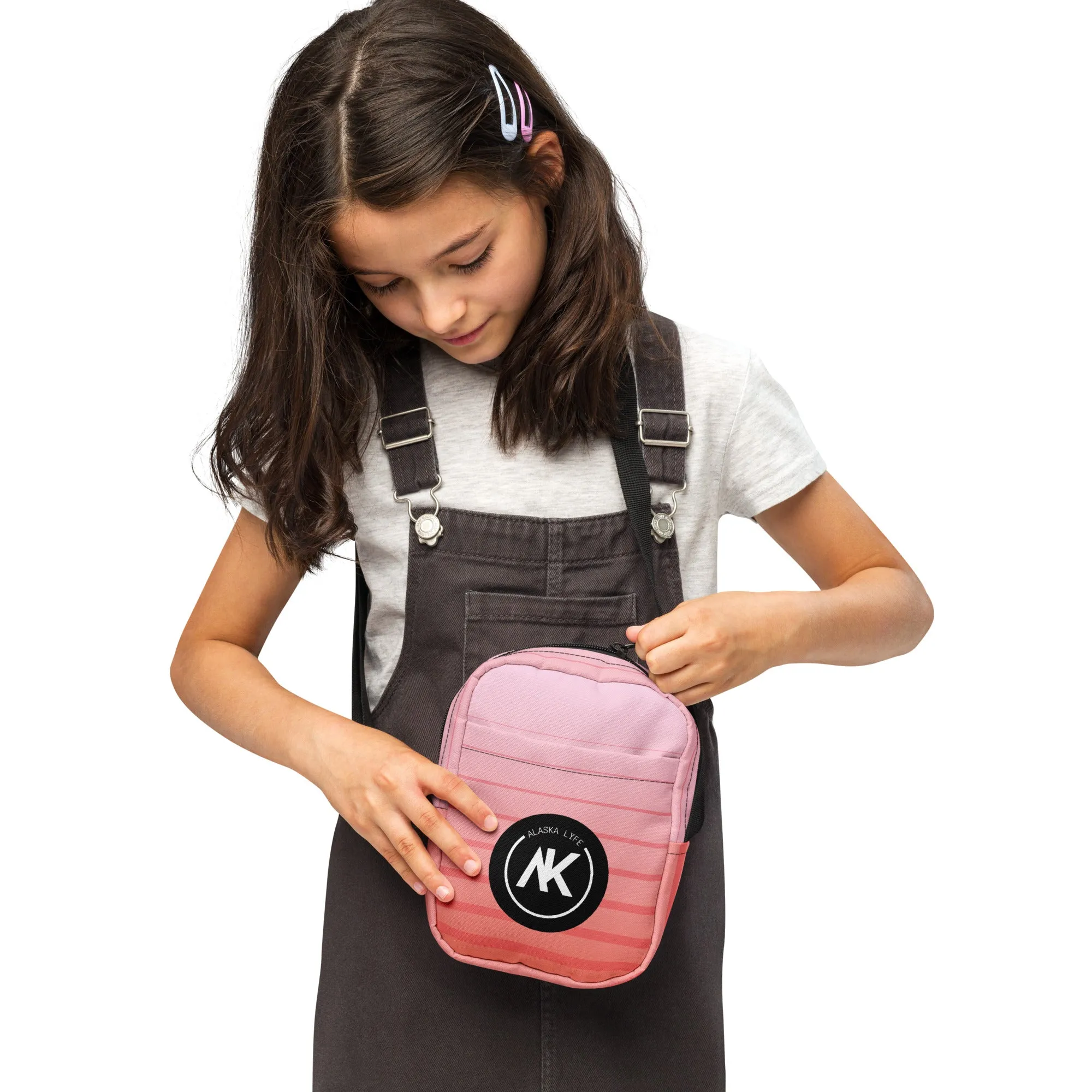 AK LYFE PNK Utility crossbody bag