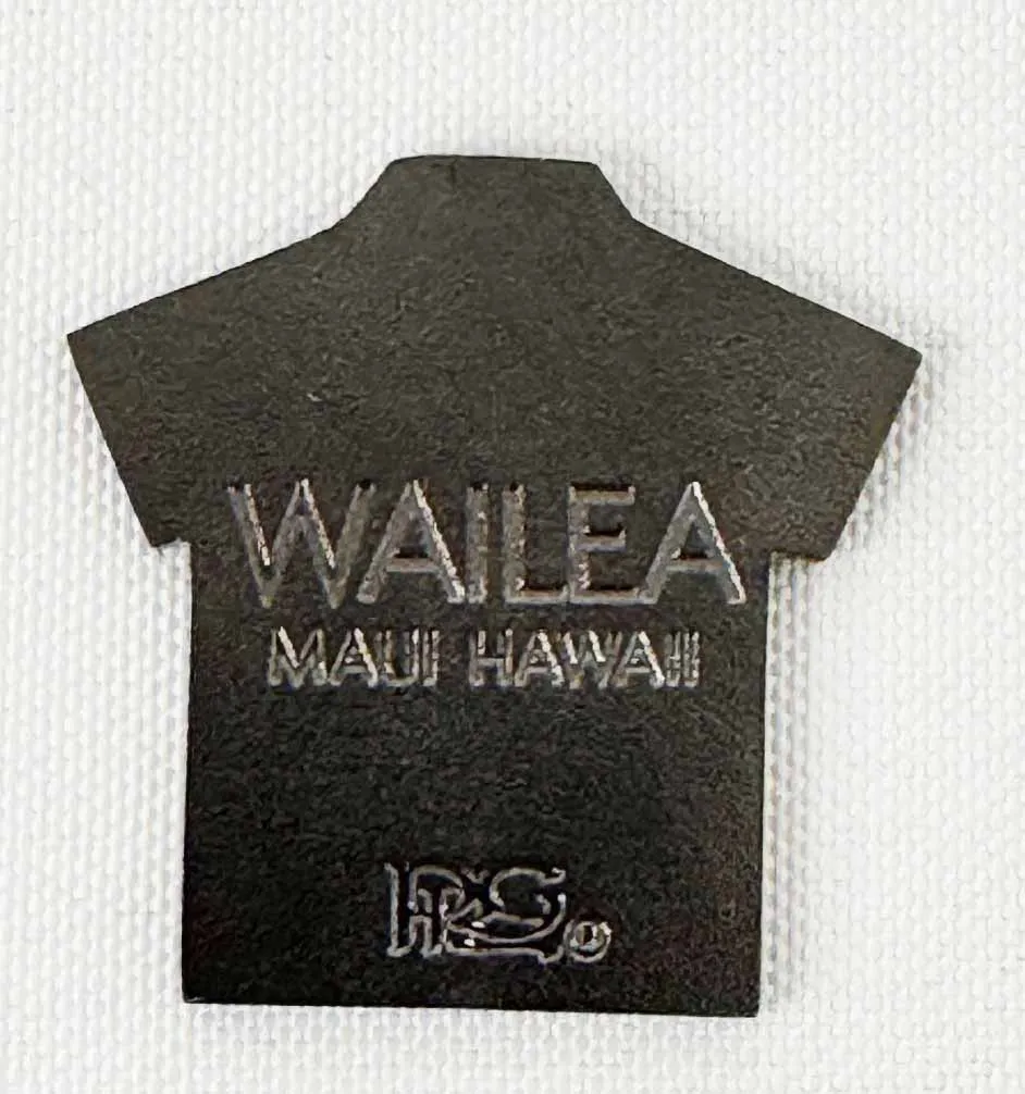 Aloha Shirt Golf Ball Marker