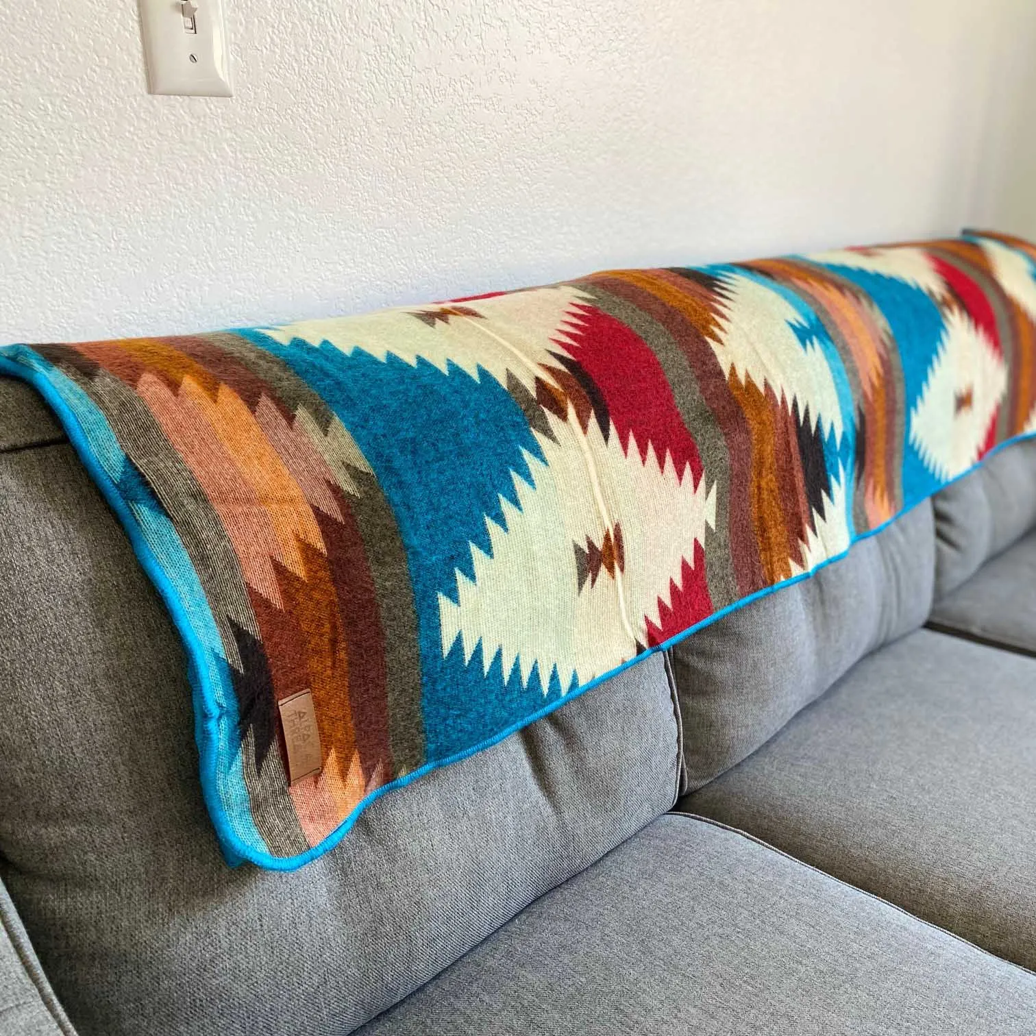 Andean Alpaca Wool Blanket - Boho