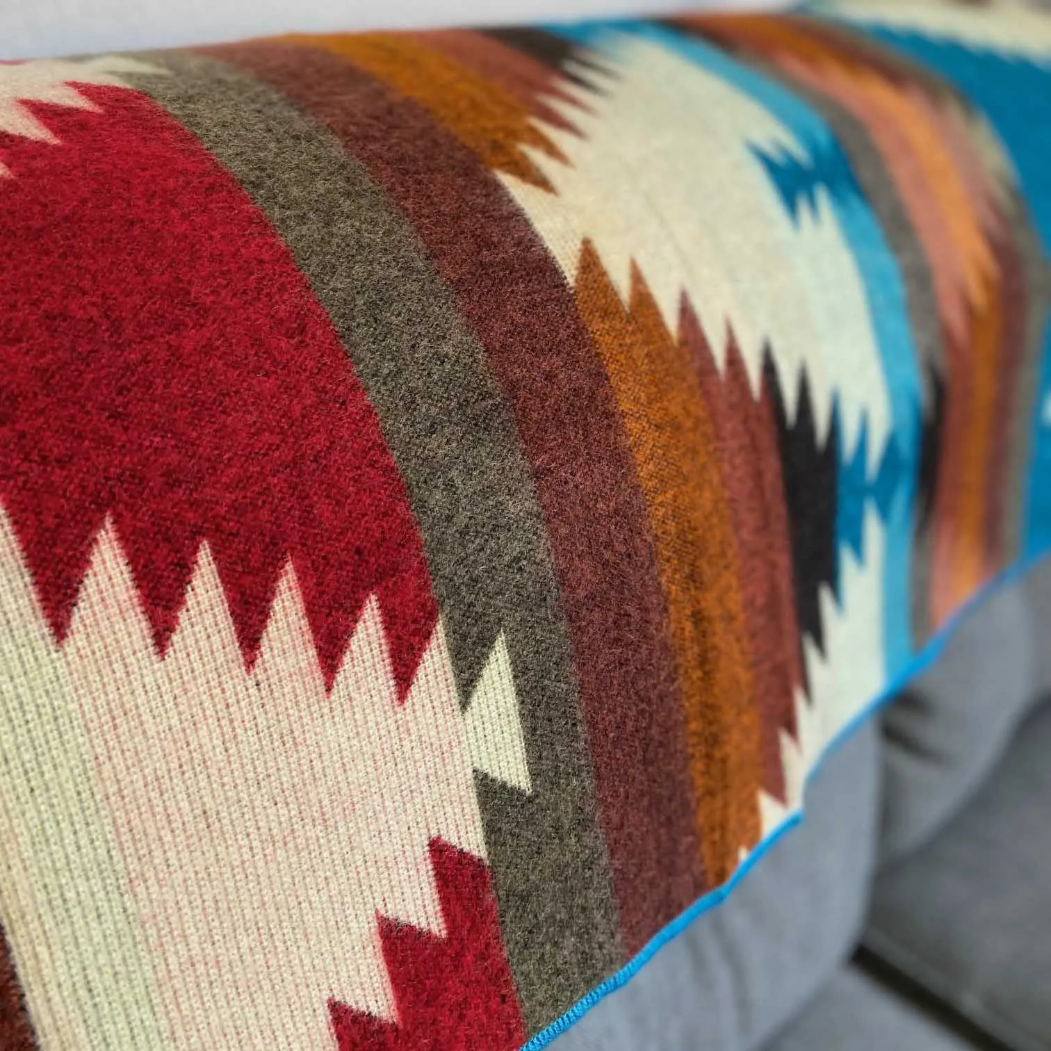 Andean Alpaca Wool Blanket - Boho