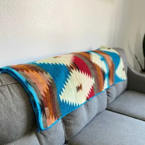 Andean Alpaca Wool Blanket - Boho