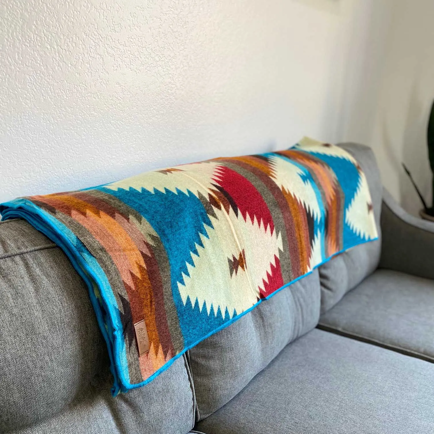 Andean Alpaca Wool Blanket - Boho