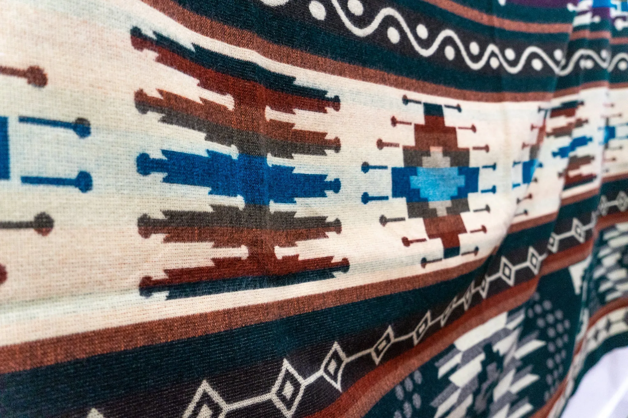 ANDEAN ALPACA WOOL BLANKET - EVERGREEN (ECUADOR)