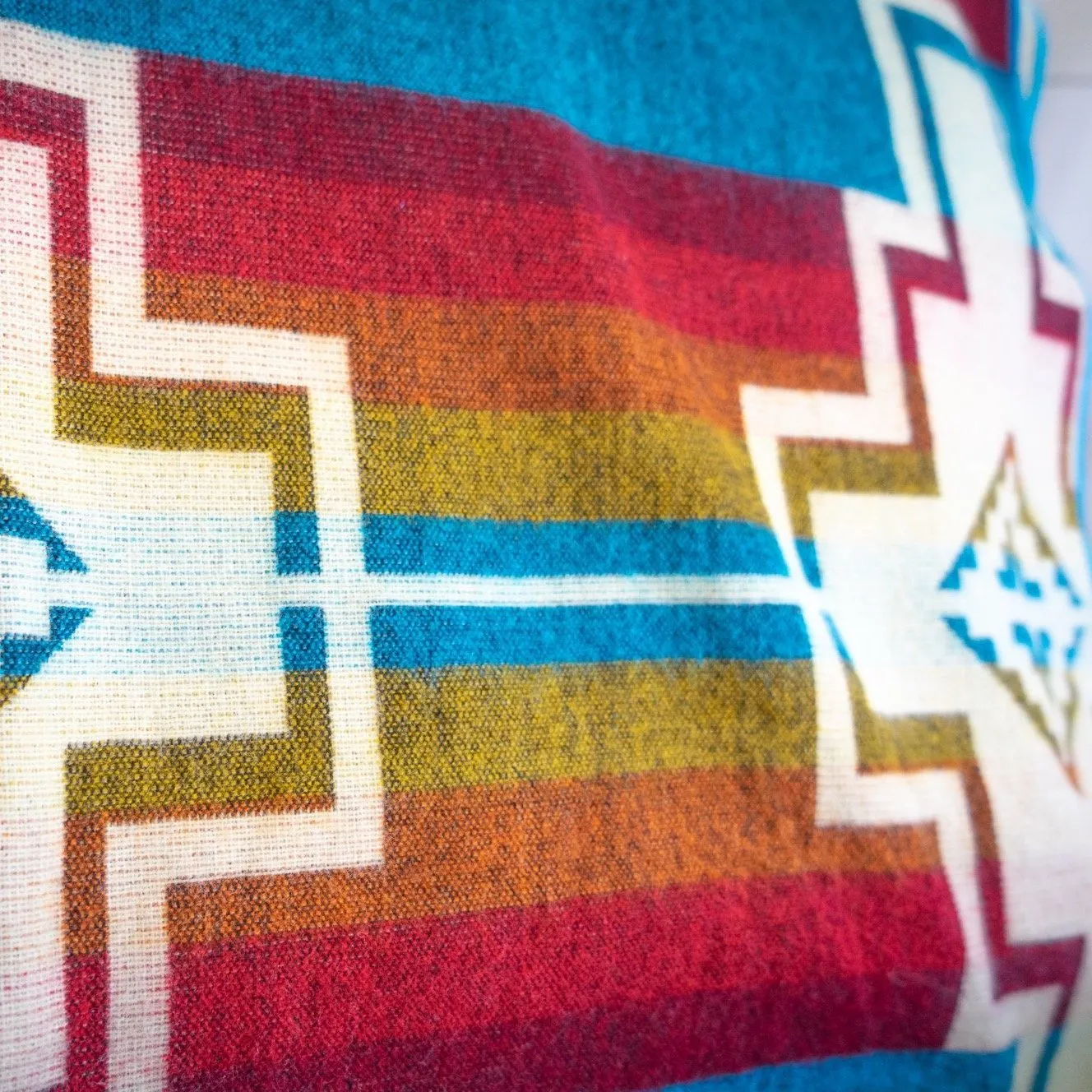 ANDEAN ALPACA WOOL BLANKET - SANTA FE (ECUADOR)