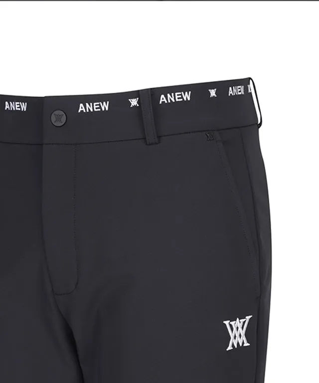 ANEW Golf: Men Essential Logo Banding L/PT - Black