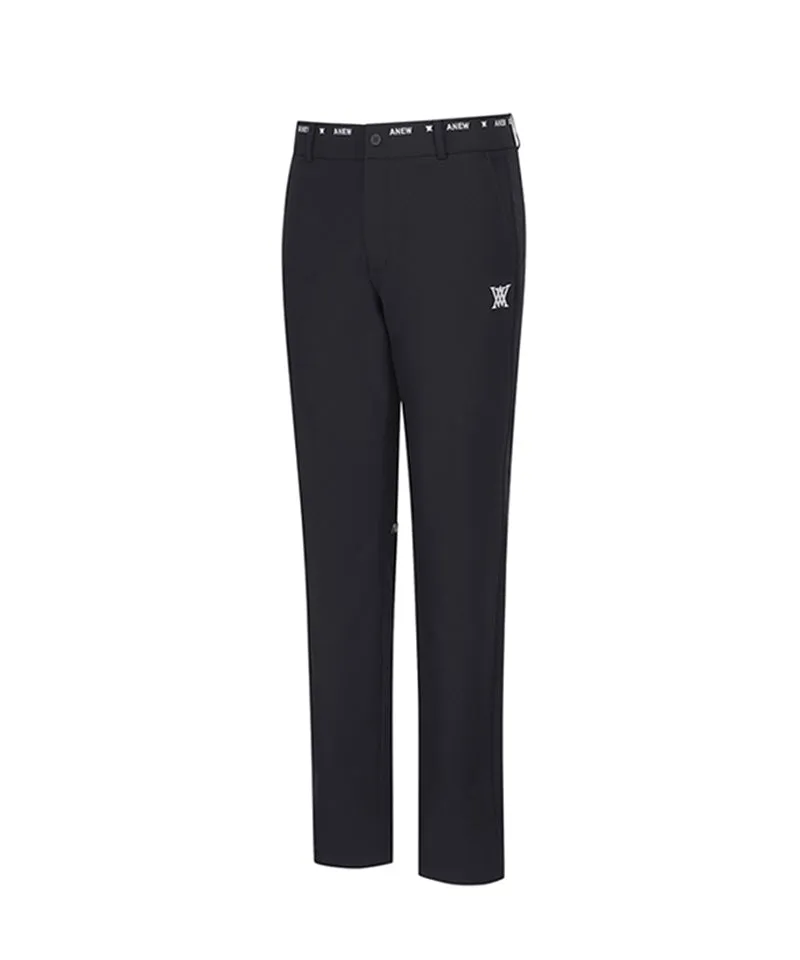 ANEW Golf: Men Essential Logo Banding L/PT - Black