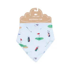Angel Dear Bandana Bib - Golf Things Blue