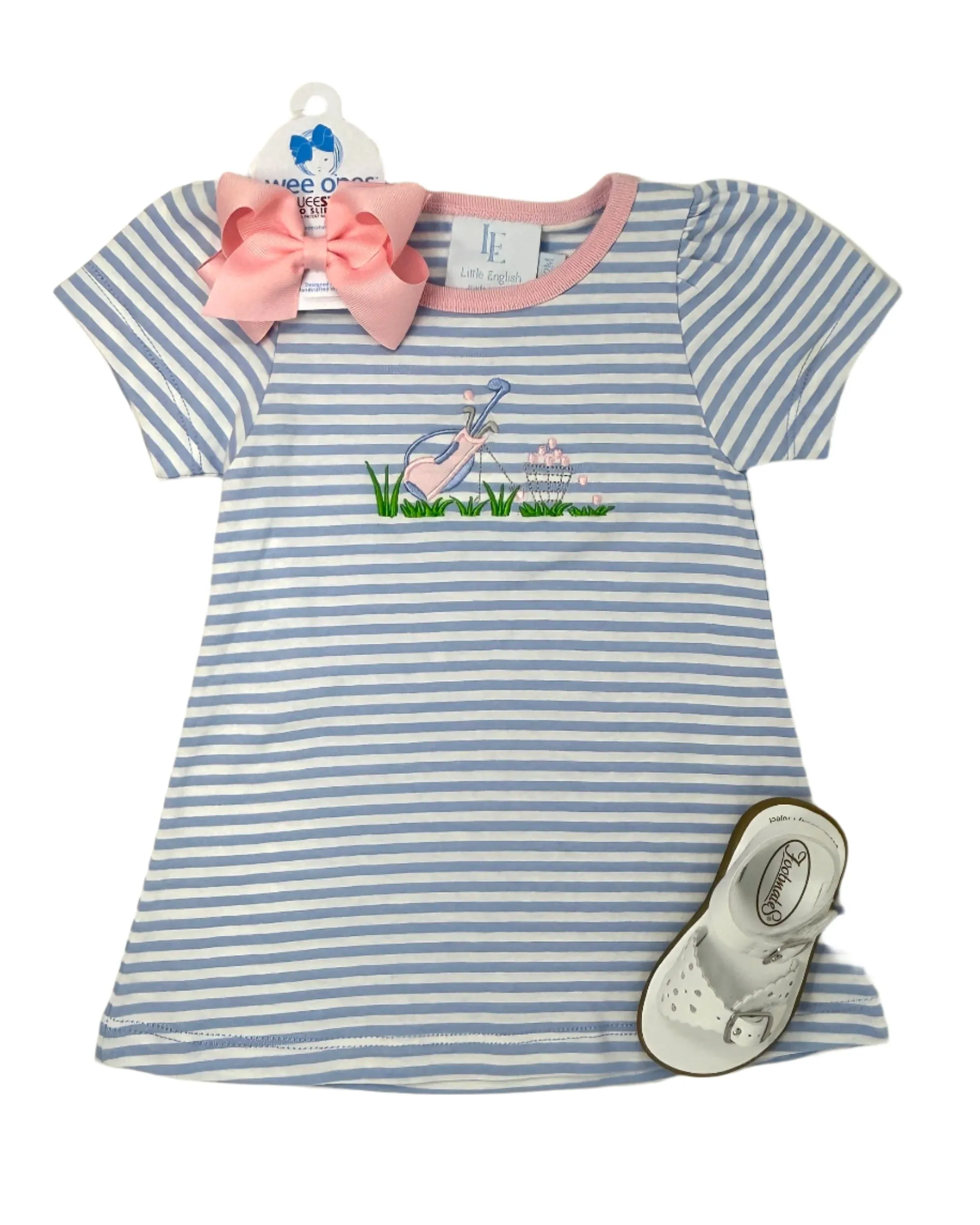 Applique Dress - Golf