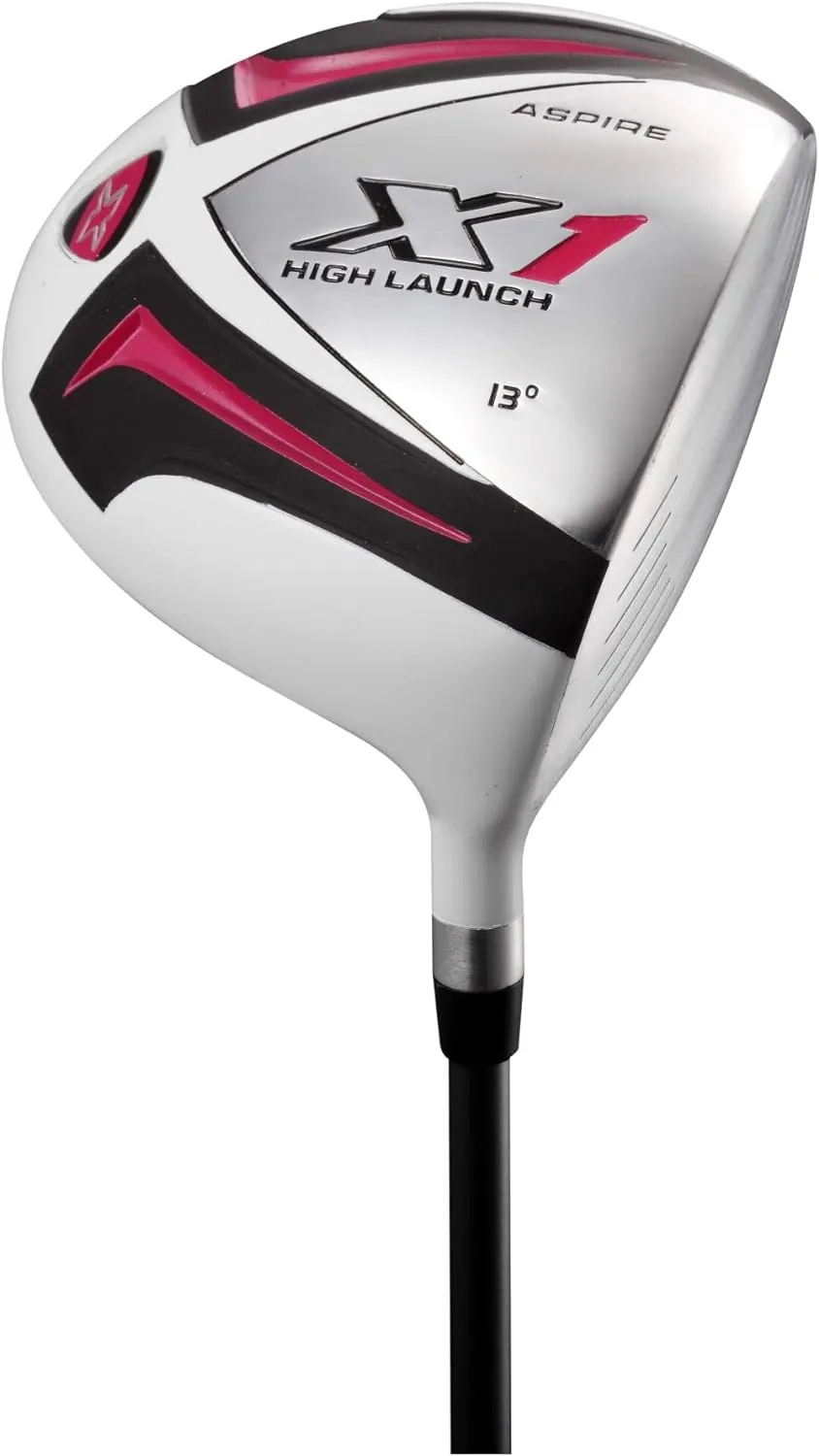 Aspire X1 9 Club Complete Womens Golf Set Pink