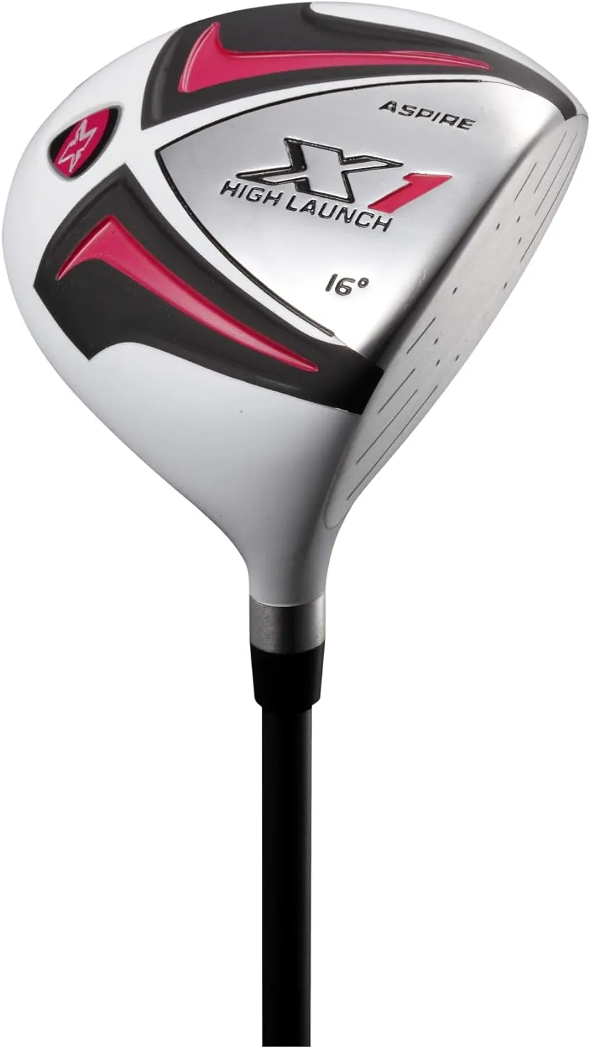 Aspire X1 9 Club Complete Womens Golf Set Pink