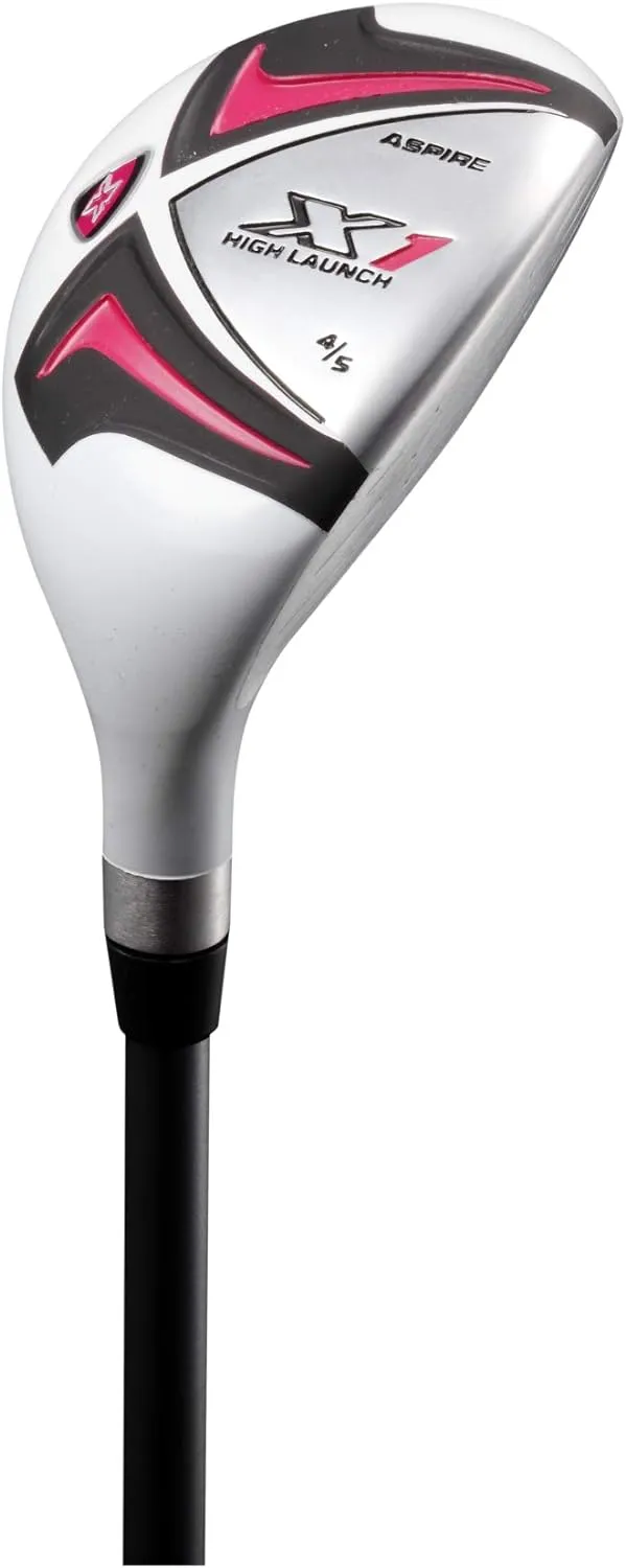 Aspire X1 9 Club Complete Womens Golf Set Pink