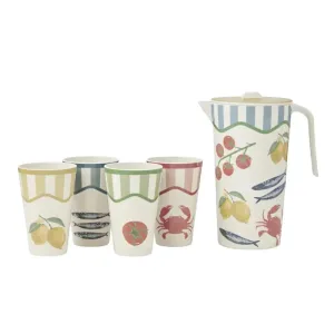 Assemble Sicily Jug & Tumblers Set | 5 Piece