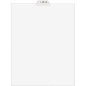 Avery® Individual Bottom Tab Legal Dividers