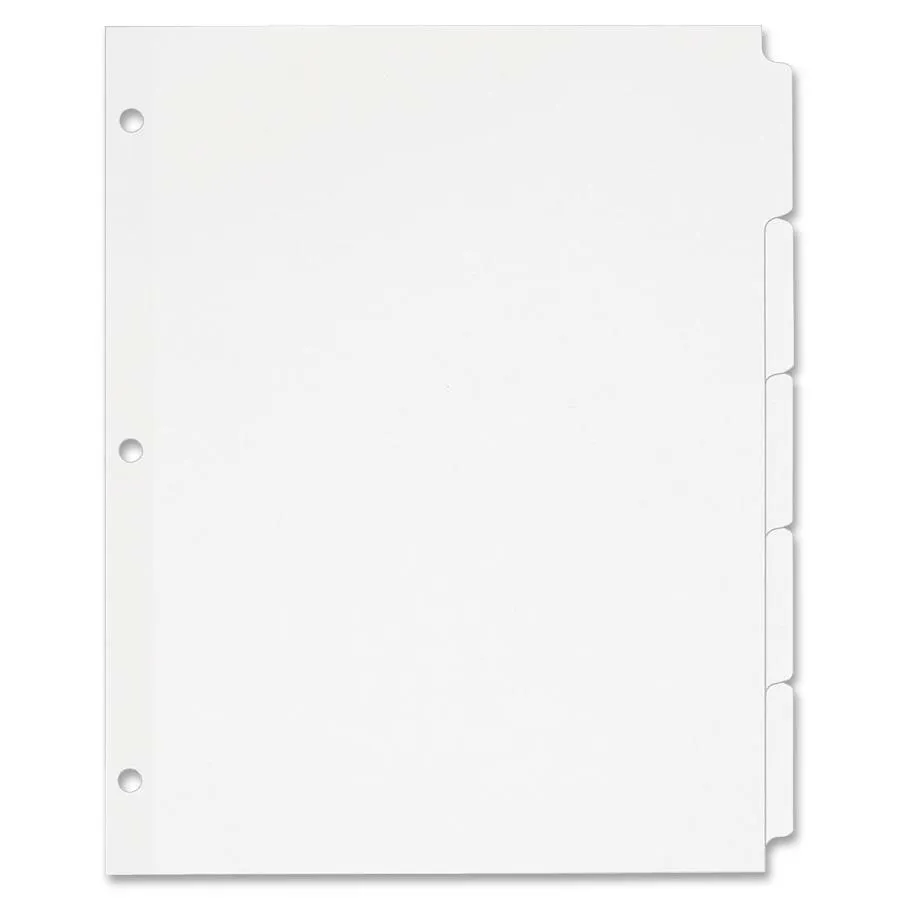Avery® Plain Tab Write-On Dividers