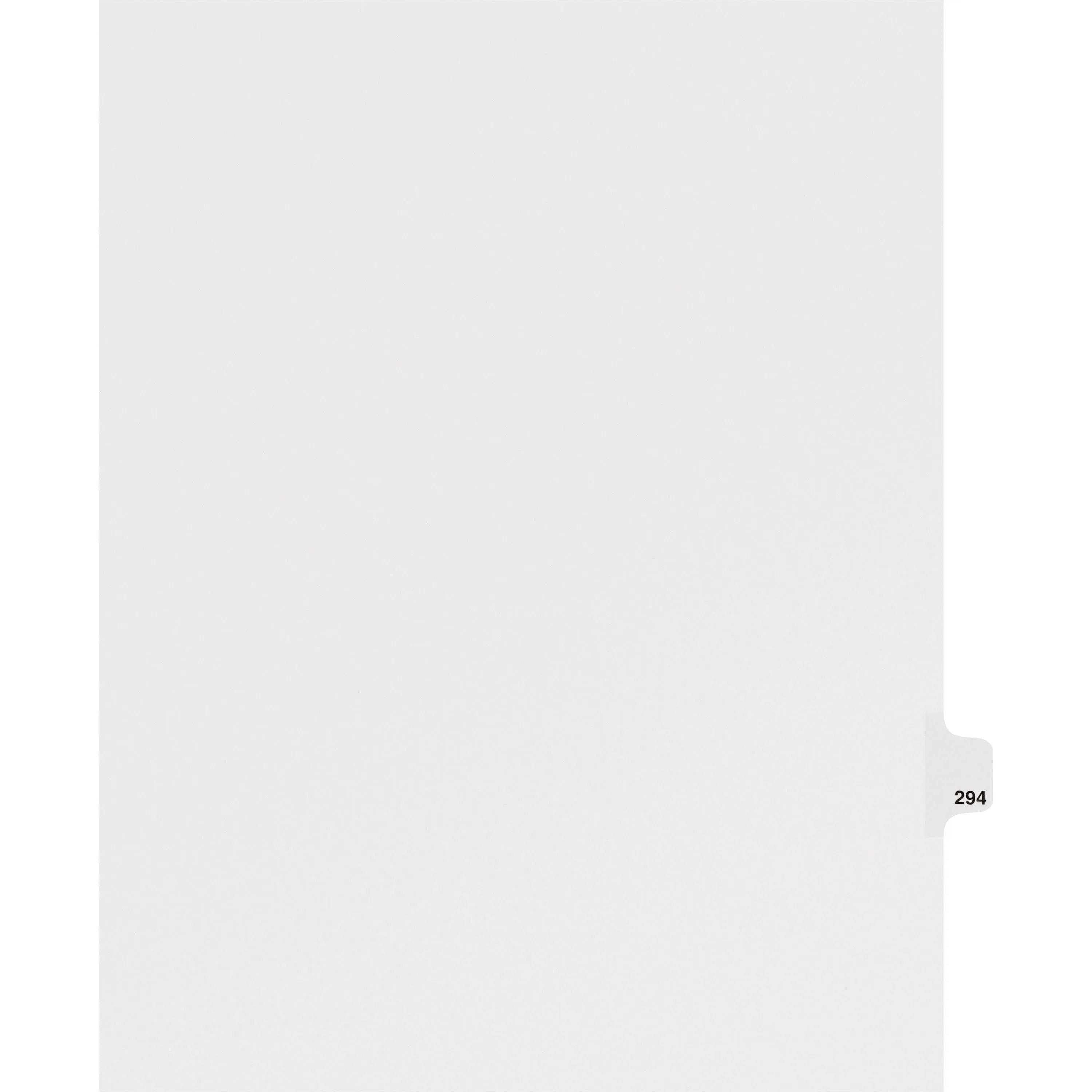 Avery® Side Tab Individual Legal Dividers