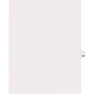 Avery® Side Tab Individual Legal Dividers