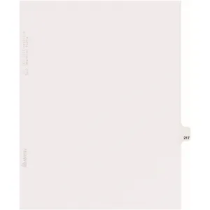 Avery® Side Tab Individual Legal Dividers