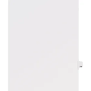 Avery® Side Tab Individual Legal Dividers