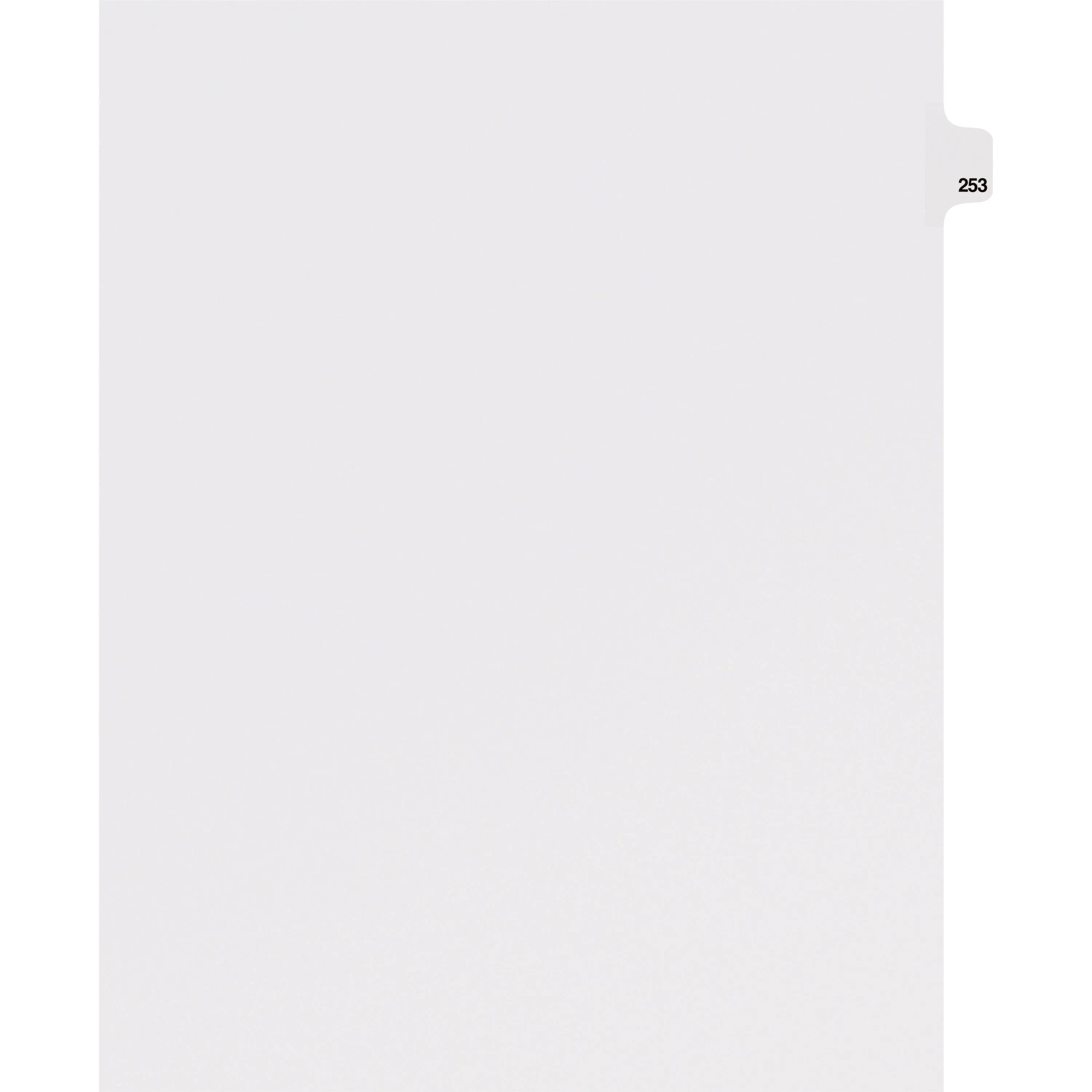 Avery® Side Tab Individual Legal Dividers