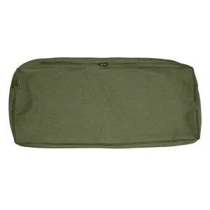 Ayvion Outdoor Seat Cushion Arlmont & Co. Cushion Color: Fern Green Size: 48" W x 18" D