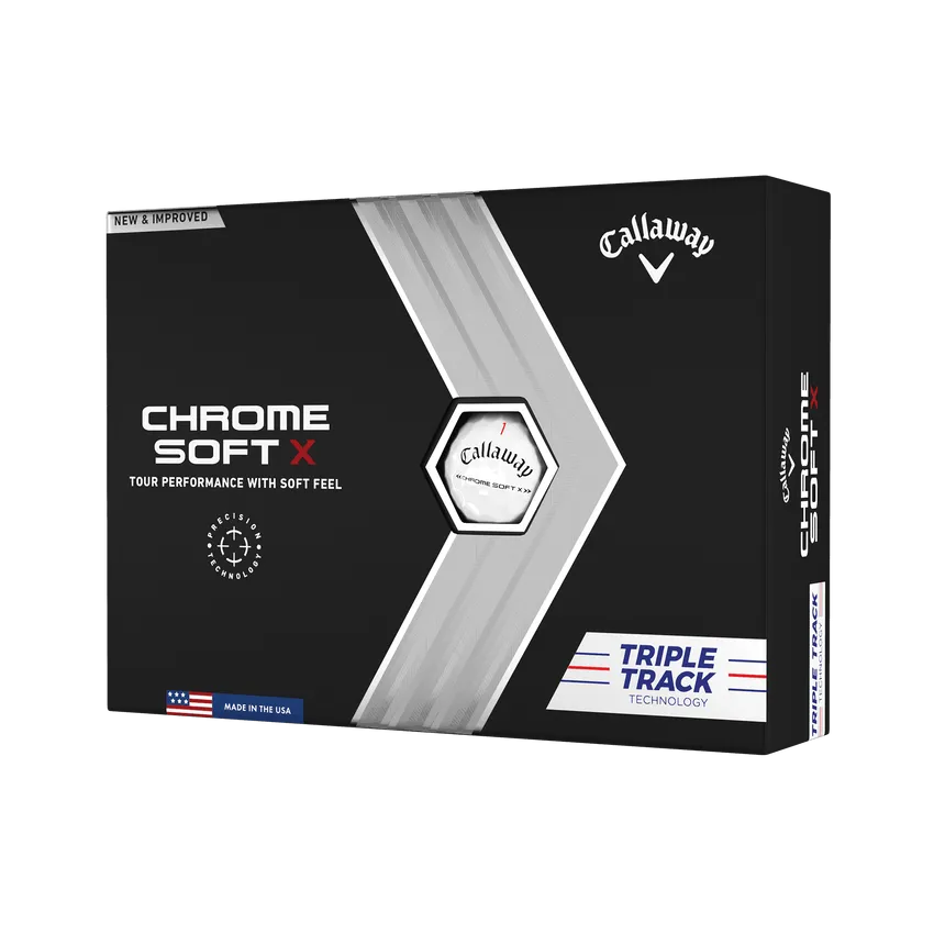 BALLE CALLAWAY CHROME SOFT X TRIPLE TRACK 22