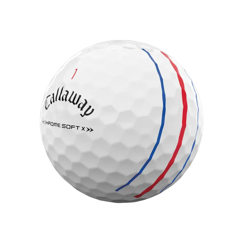 BALLE CALLAWAY CHROME SOFT X TRIPLE TRACK 22