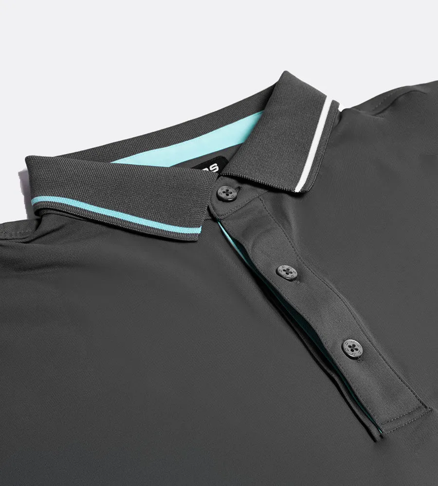 BAND POLO - CHARCOAL