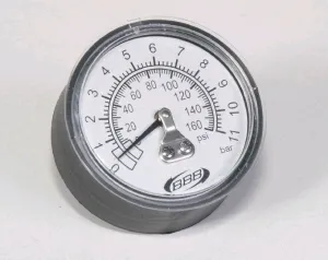 BBB Cycling Pressure Gauge 160 Psi BFP-03/04/05/06/21/22