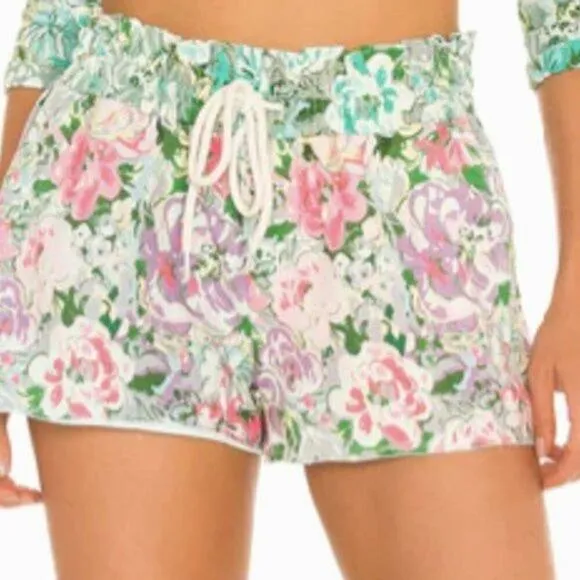 Beach Riot floral Lydia Short M