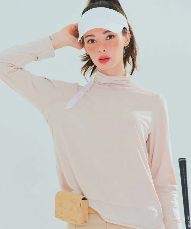 BENECIA 12 Detail Turtleneck - Beige