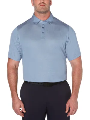 Big & Tall Jacquard Swing Tech™ Polo