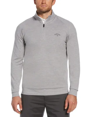 Big & Tall Lux Touch Printed 1/4 Zip Golf Pullover