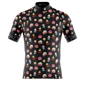 Big and Tall Mens Will Ride For Cake Cycling Jersey