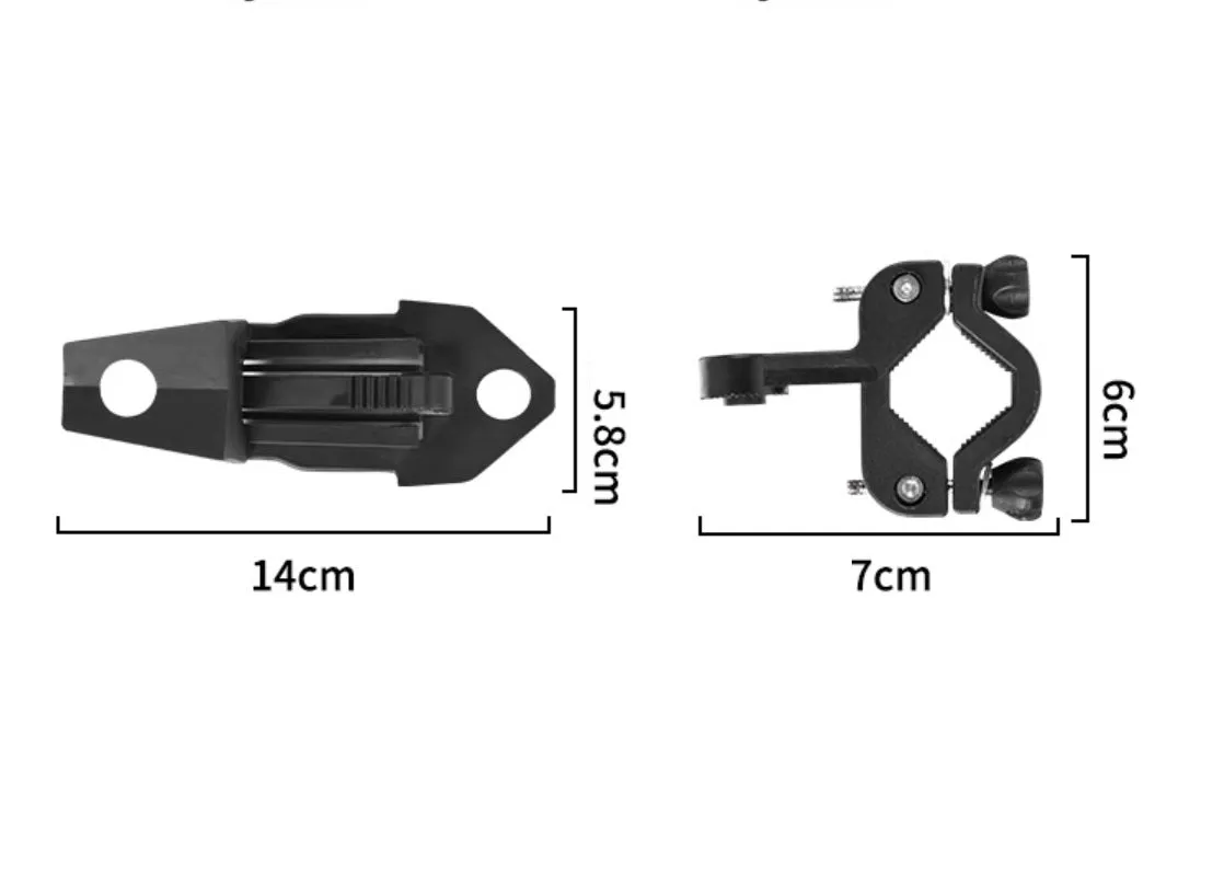 Bike Bicycle Mudguards SB-328 - Front (Fork mounted)   Rear (Seatpost mounted)