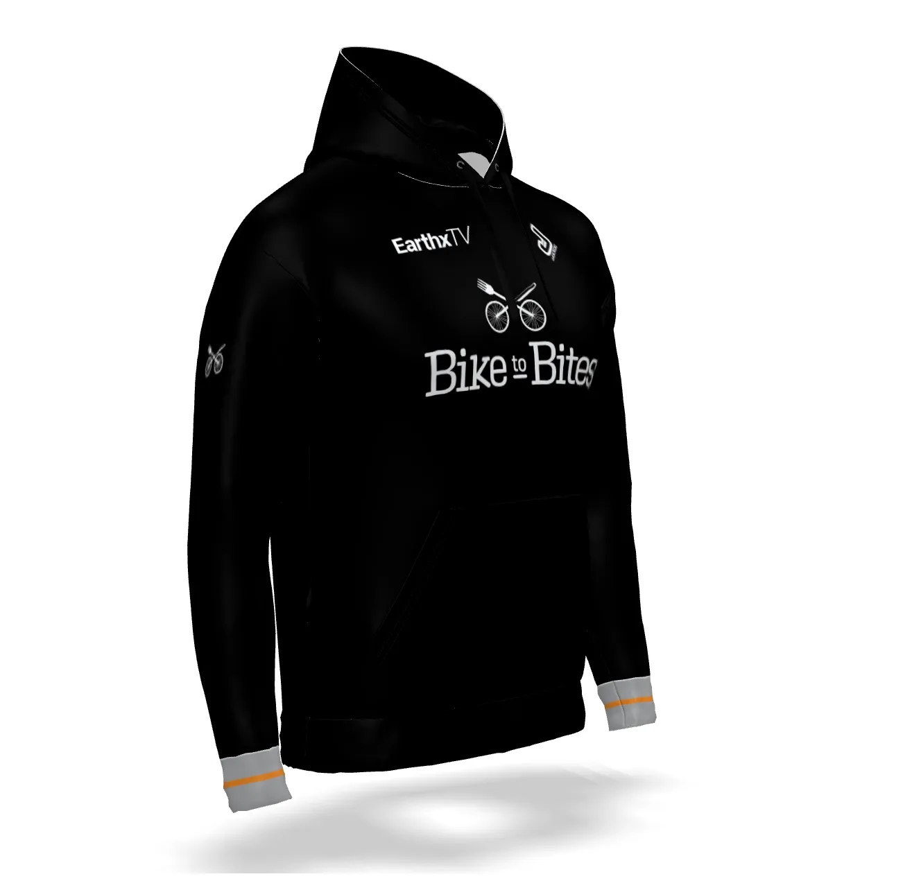 Bike to Bites Pullover Hoodie
