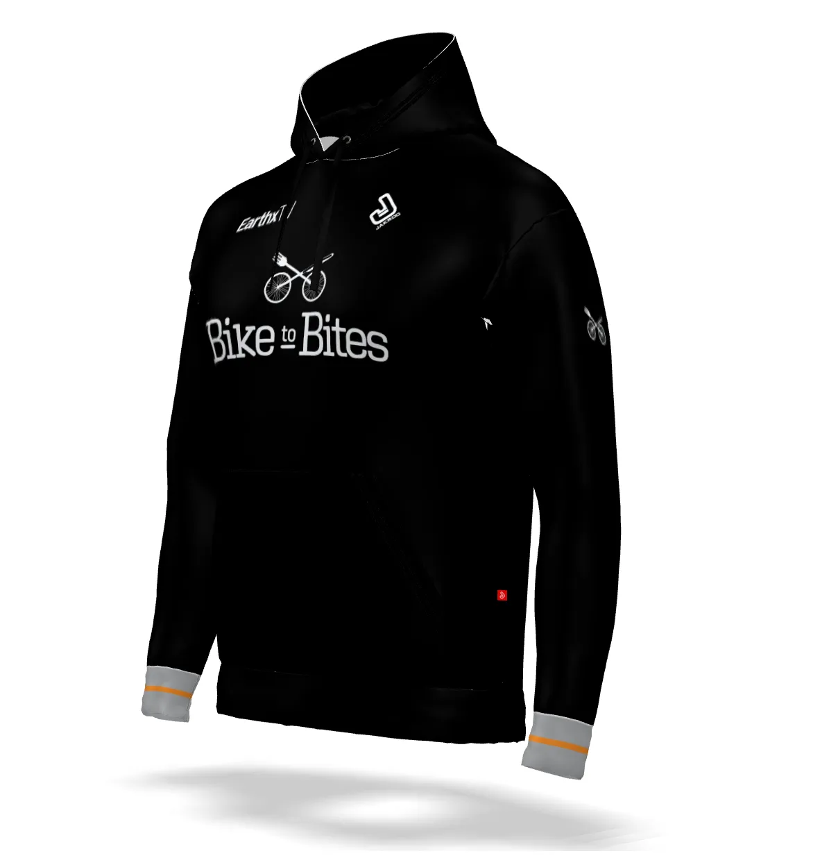 Bike to Bites Pullover Hoodie